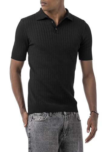 redbridge-poloshirts-tarz-cool-strick-polo-xl-schwarz-kurzarm image 6