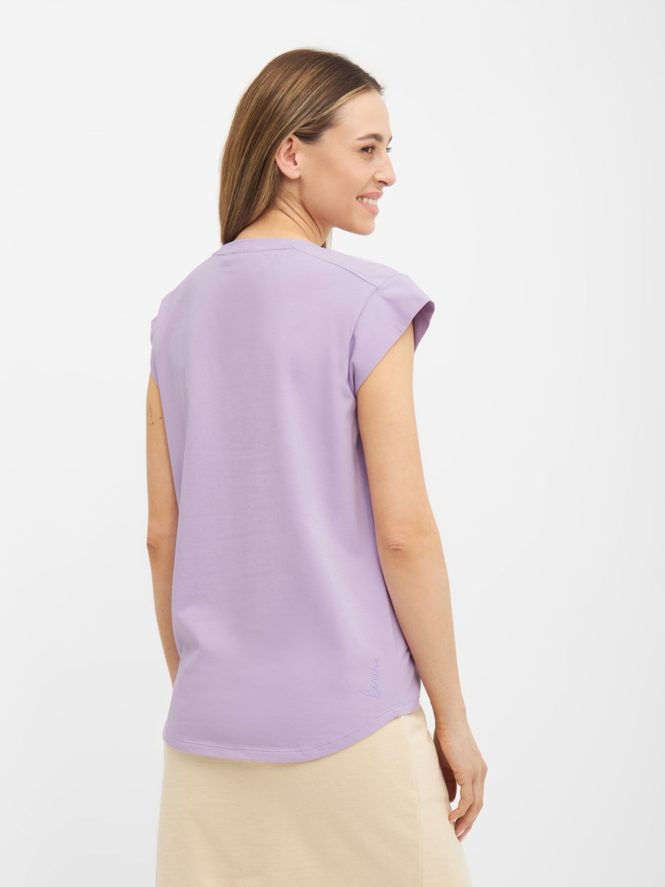 bench-messina-damen-top-bright-white-baumwolle-rundhals image 7