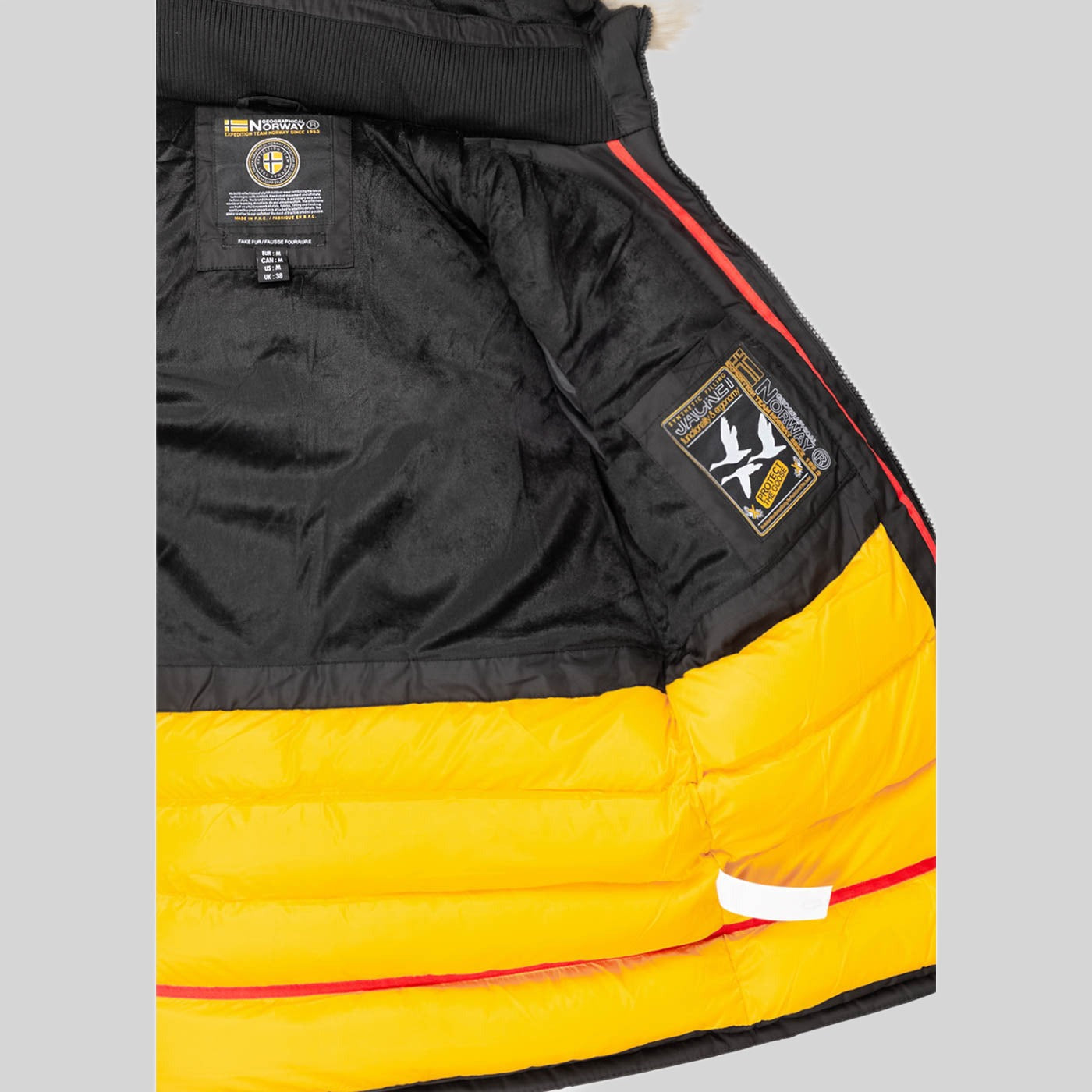 geographical-norway-agaros-parka-herren-schwarz-mit-kapuze image 6
