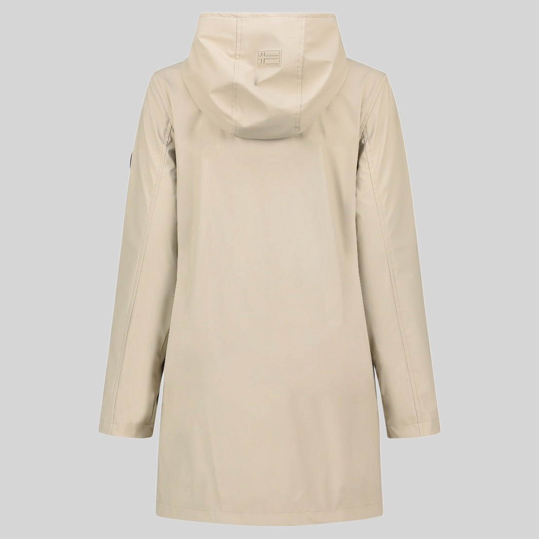 geographical-norway-curieuse-damen-regenjacke-beige-mit-kapuze image 8