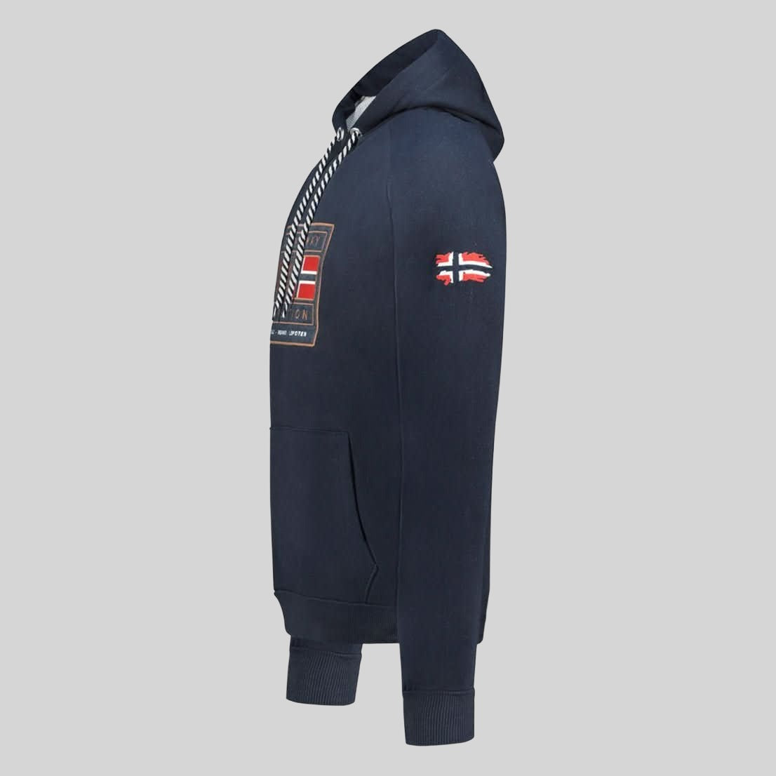 geographical-norway-gofoten-sweatshirt-herren-kapuze-schwarz image 6