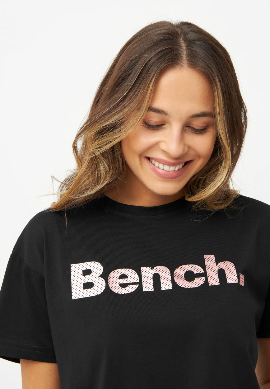 bench-eryn-crop-t-shirt-damen-baumwolle-black image 8