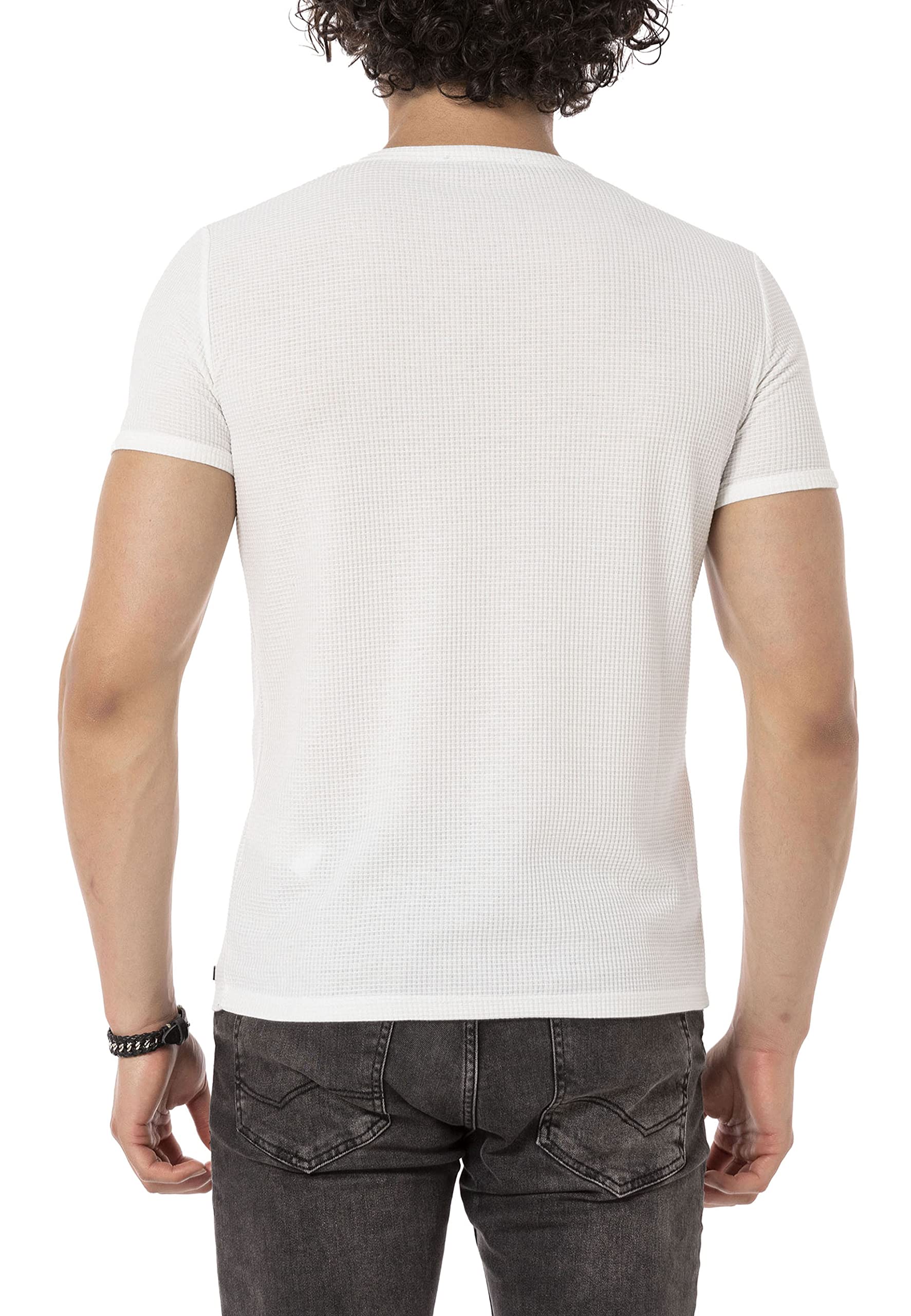 redbridge-struktur-t-shirt-herren-kurzarm-premium-casual image 5