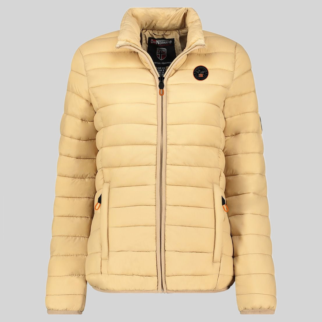geographical-norway-atikamap-basic-damen-steppjacke-schwarz image 7