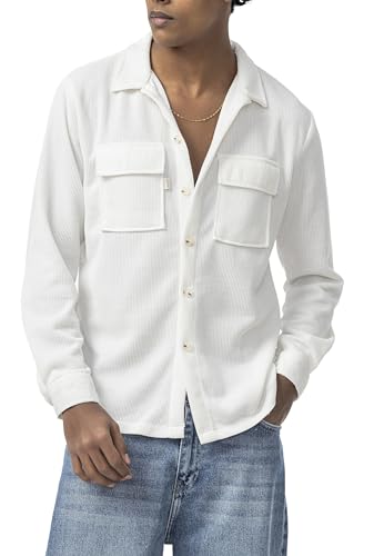 redbridge-overshirt-strukturstoff-herren-beige-oversized image 7