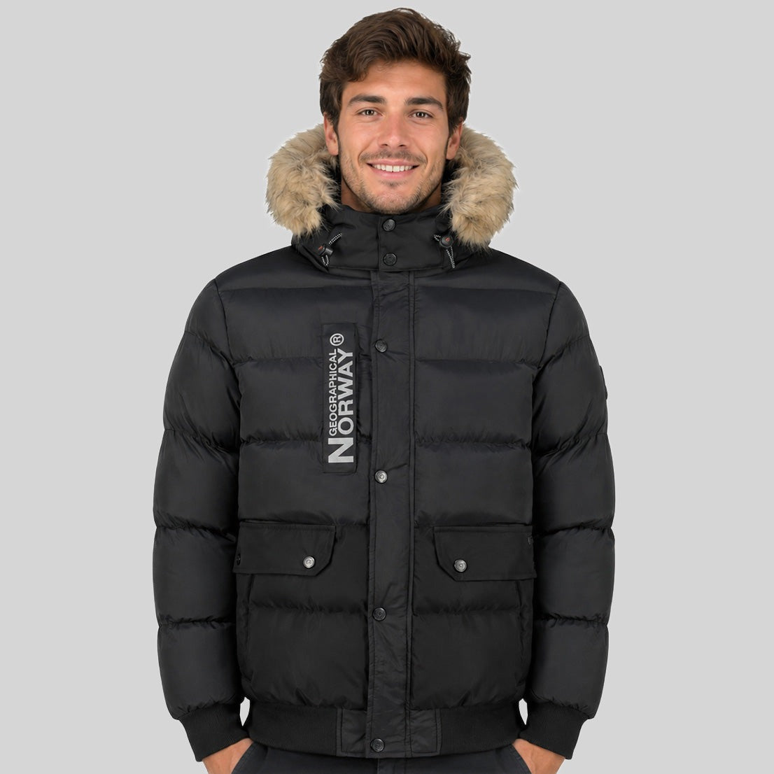 geographical-norway-aldric-parka-herren-schwarz-gr-m-winter image 1