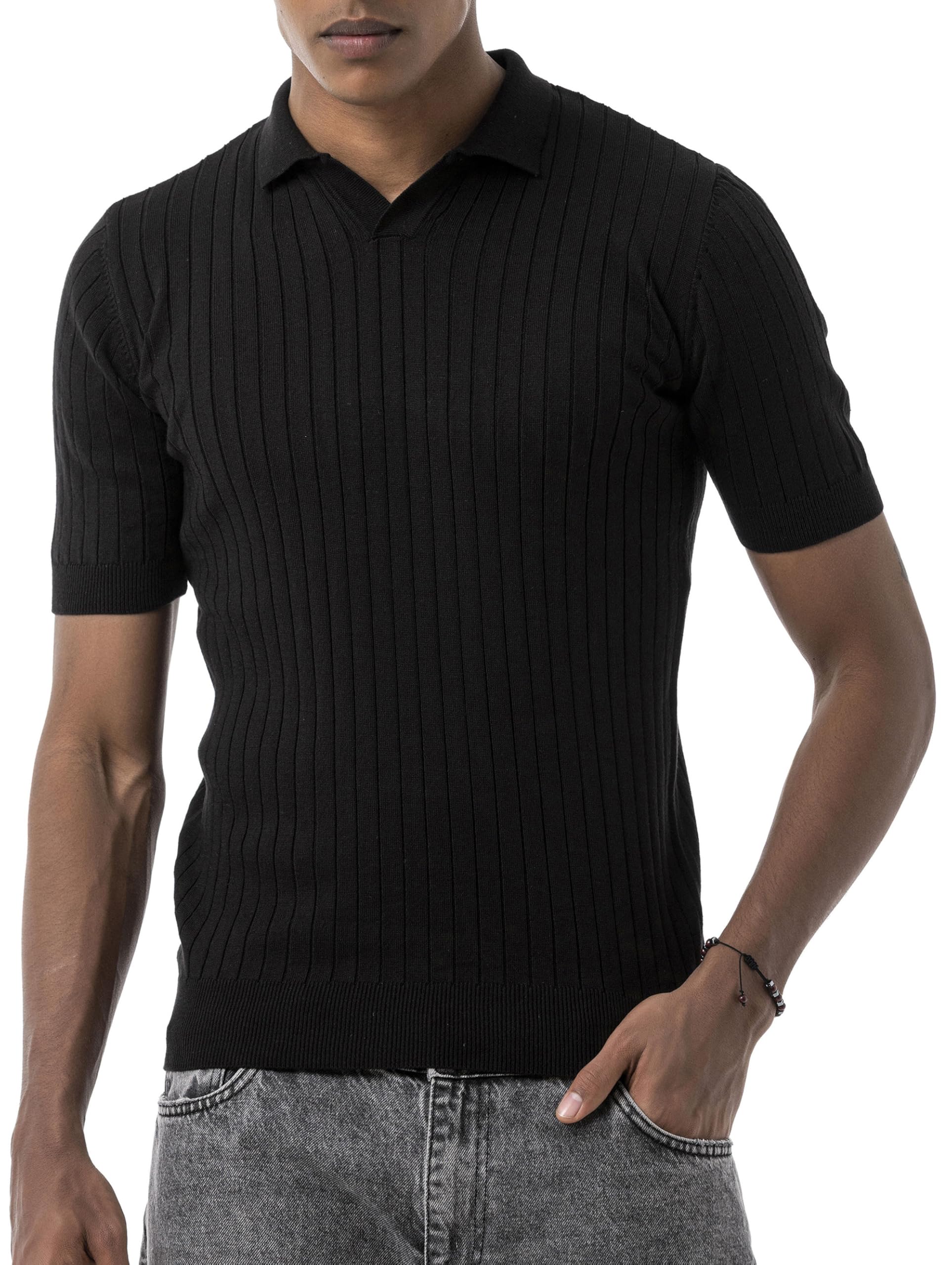 redbridge-poloshirts-by-tarz-cool-feinstrick-polo-herren-slim-fit image 1