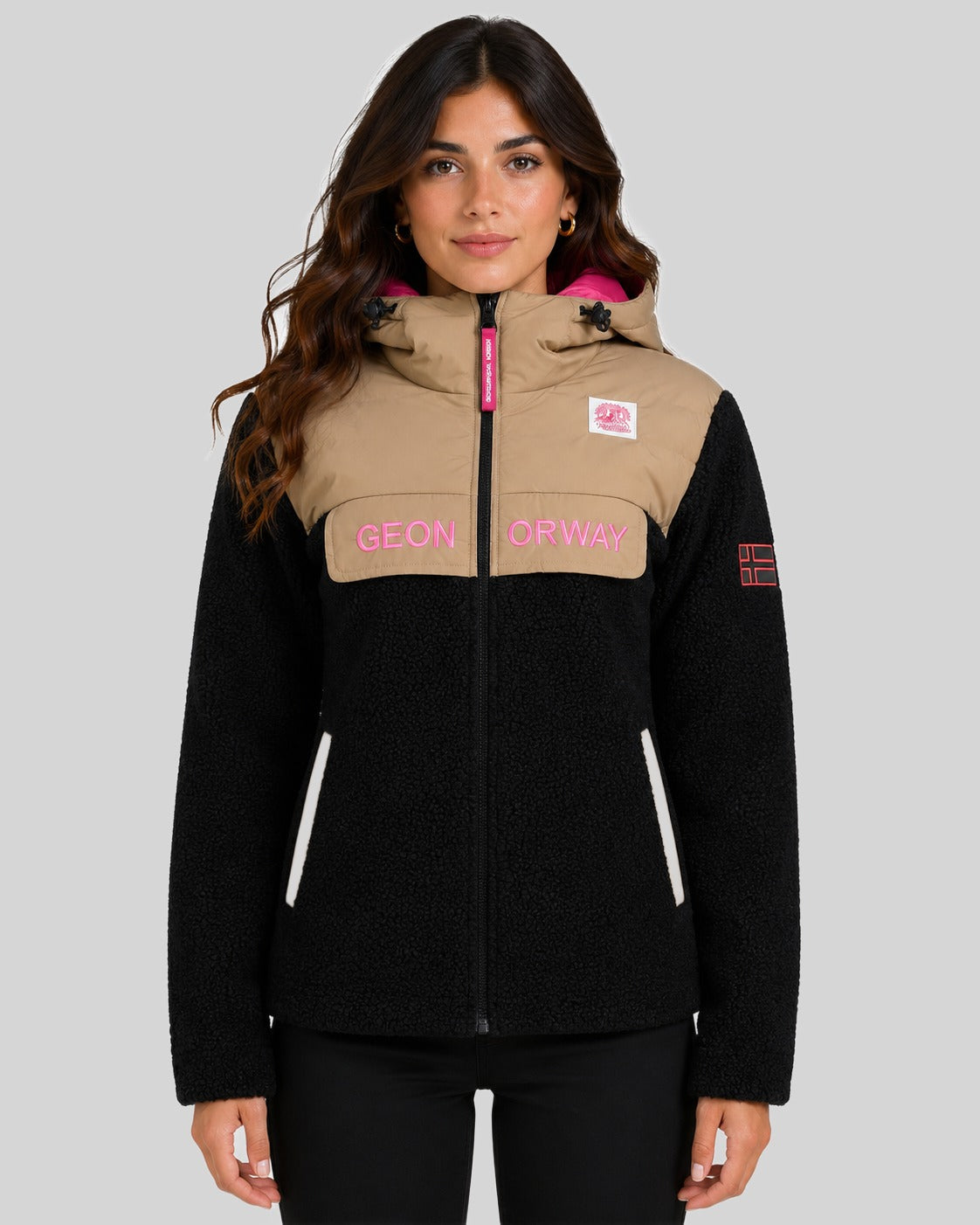 geographical-norway-techic-fz-damen-fleecejacke-in-marine image 6