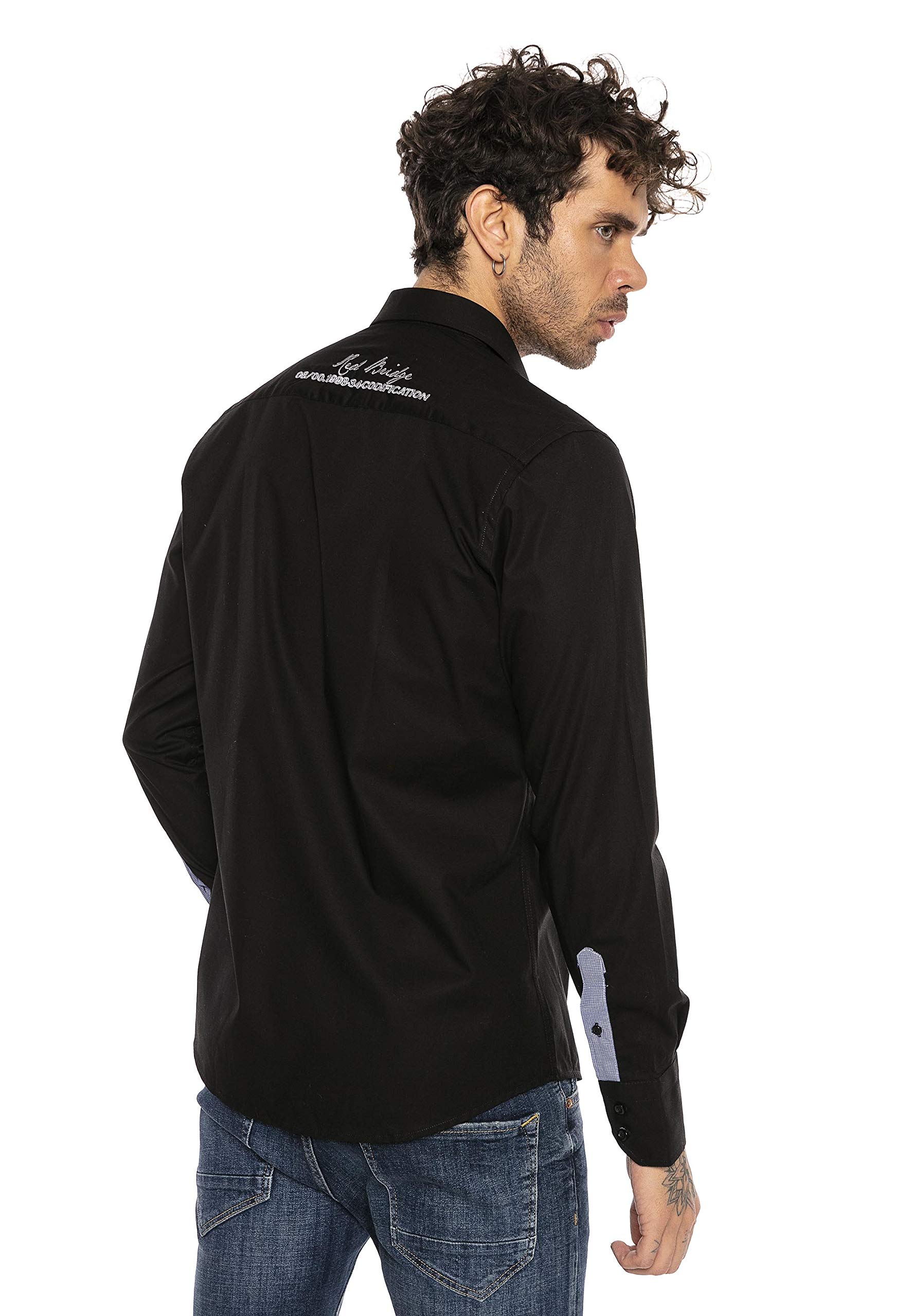 redbridge-freizeithemd-herren-casual-langarm-baumwolle-mint image 5