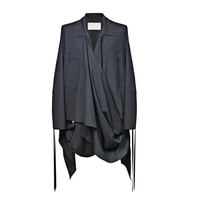 milk-of-lime-garments-wrap-work-jacket-arbeitsjacke-charcoal image 1