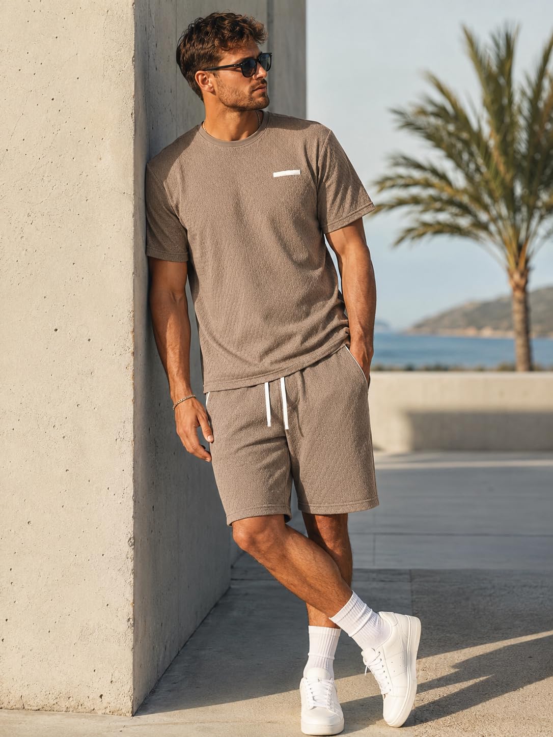 redbridge-sommer-set-t-shirt-shorts-zweiteiler-xl-wei image 5