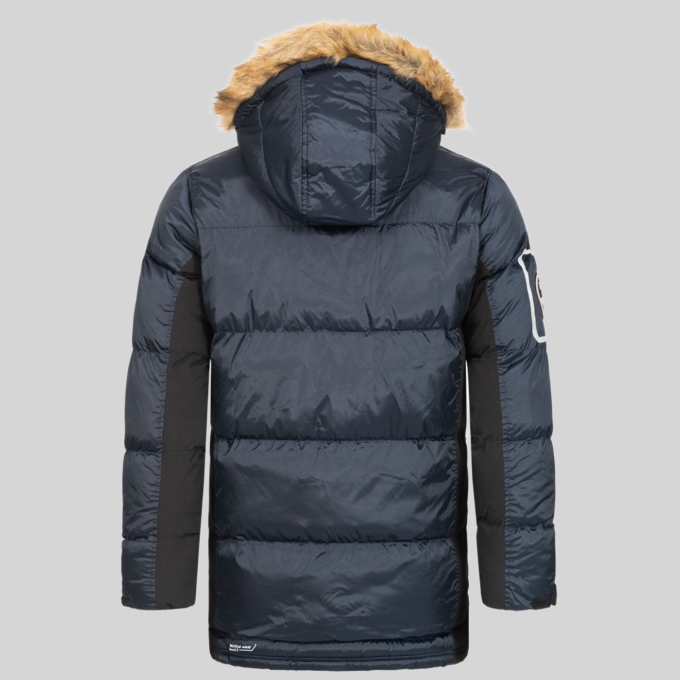 geographical-norway-danone-herren-parka-schwarz-winter-fellkapuze image 7