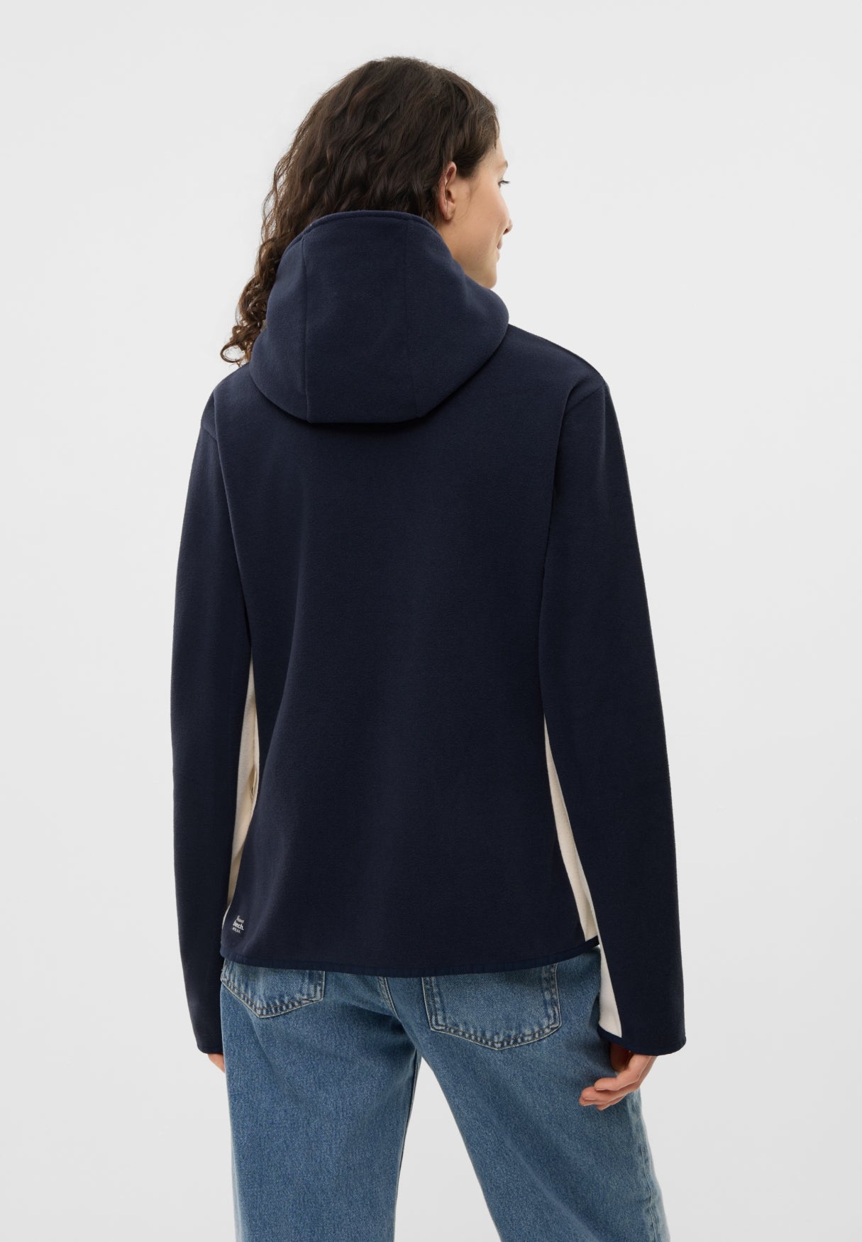 bench-loja-fleecejacke-damen-lilac-breeze-polyester-kapuze image 7