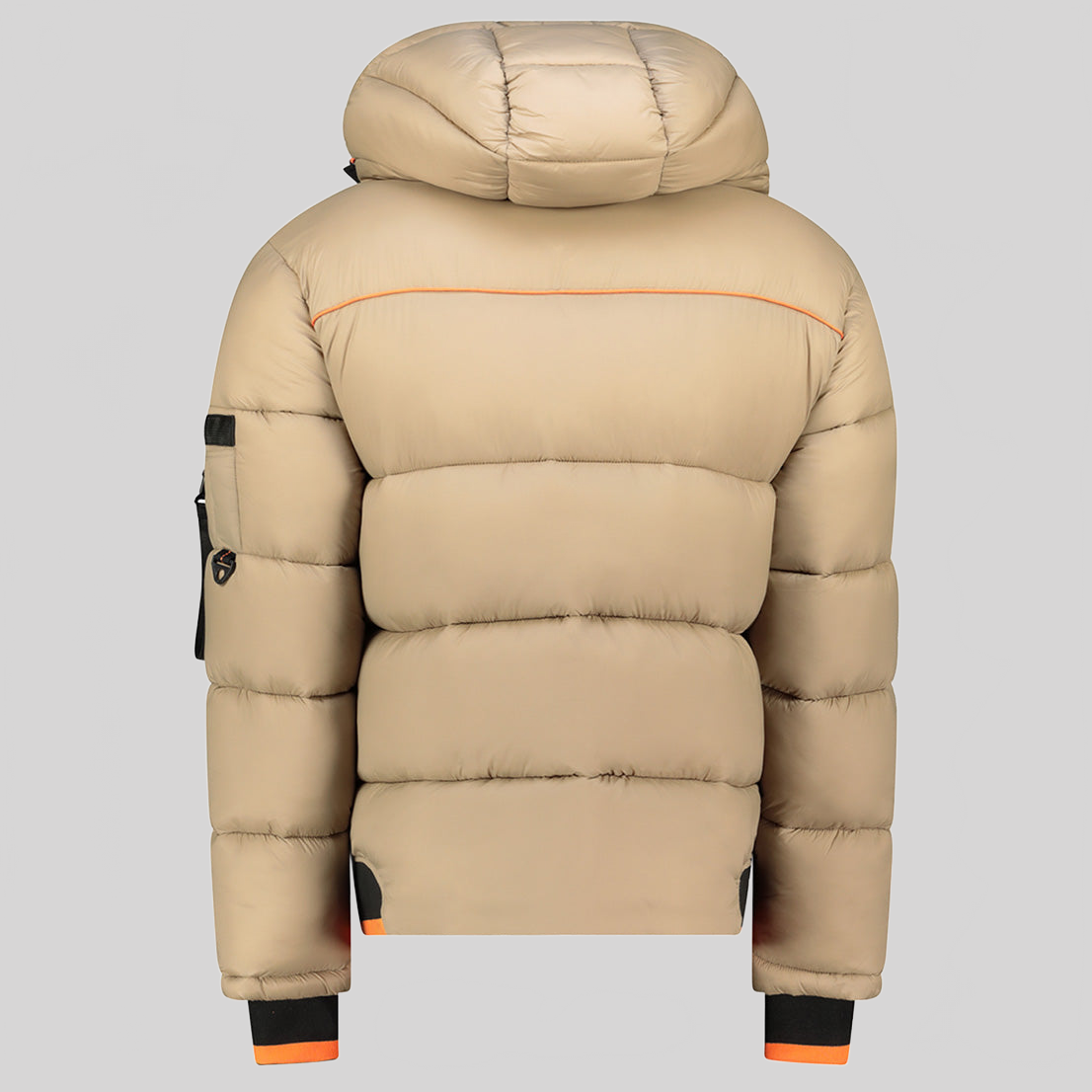 geographical-norway-calix-herren-blouson-schwarz-steppjacke-kapuze image 2