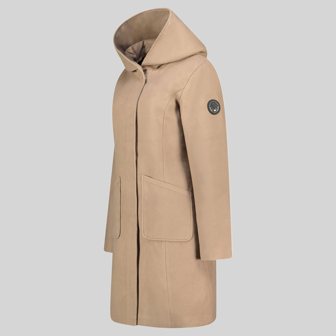 geographical-norway-doria-daunenjacke-damen-taupe-winter image 5