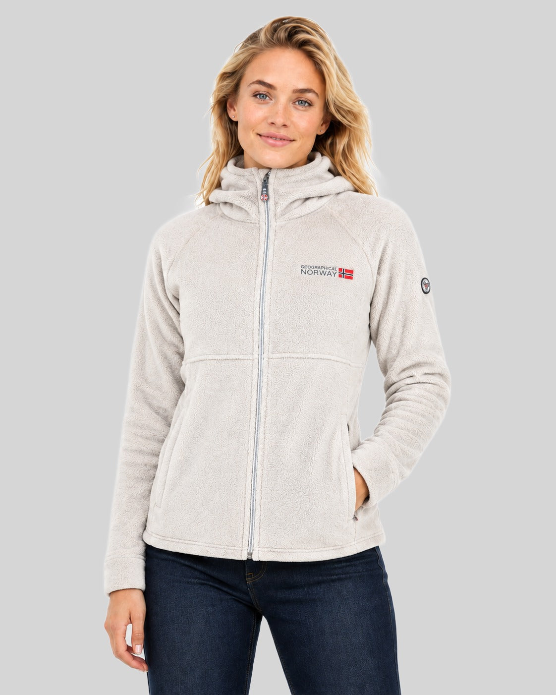 geographical-norway-uliota-fleecejacke-damen-reissverschluss image 6