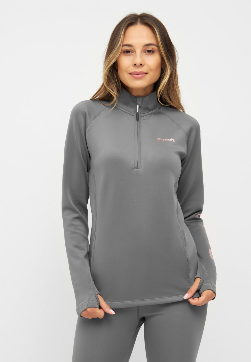 bench-kayley-sweatshirt-damen-charcoal-logodruck-38 image 2