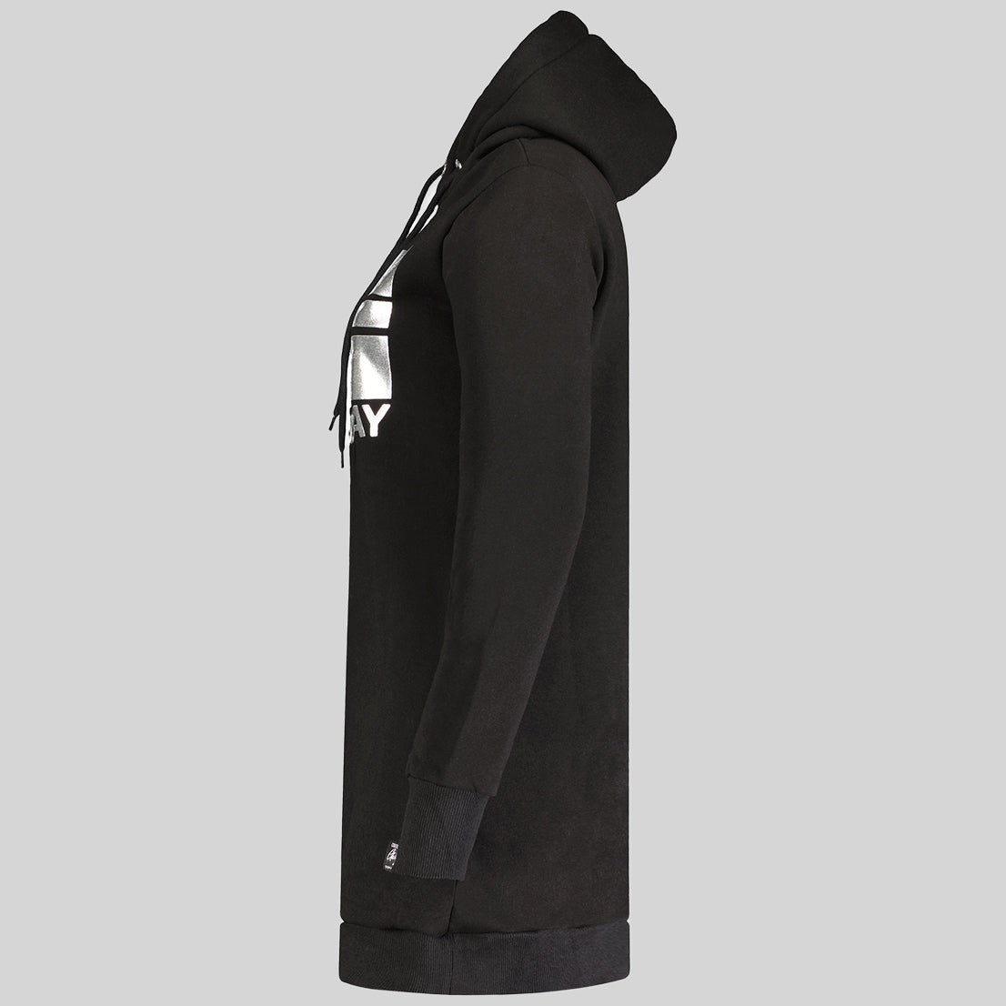 geographical-norway-fabienne-sweatkleid-schwarz-hoodiekleid-kapuze image 4