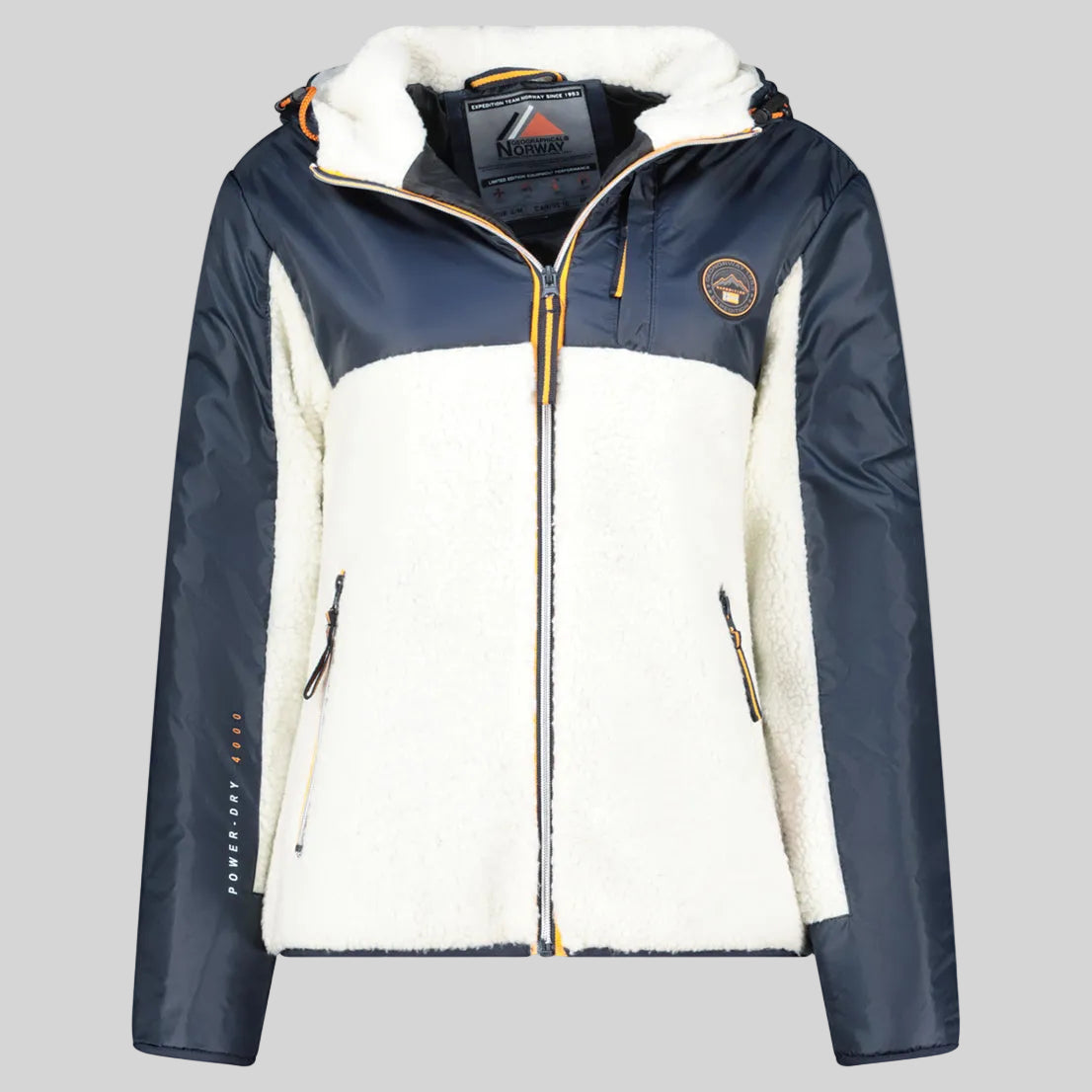 geographical-norway-ulyssim-damen-fleecejacke-zweifarbig image 3