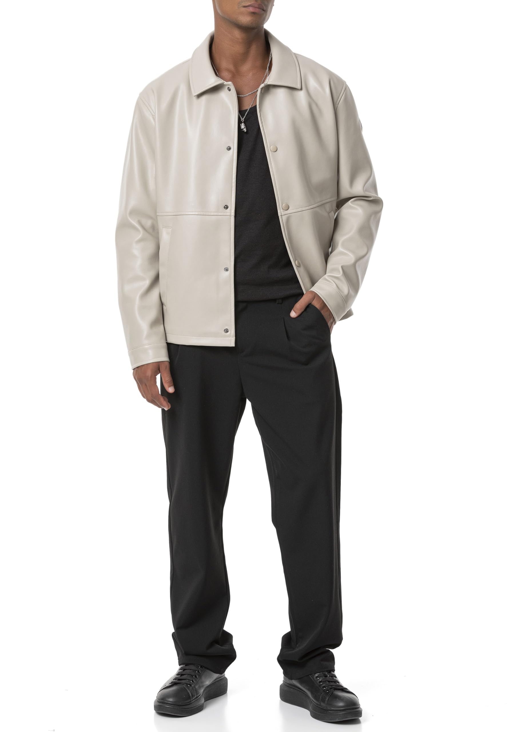 redbridge-m6156-kunstlederjacke-herren-schwarz-bergang image 8