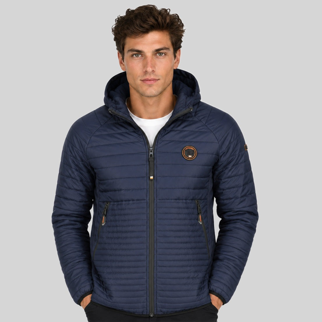 geographical-norway-carno-daunenjacke-herren-marine-xl-kapuze image 7
