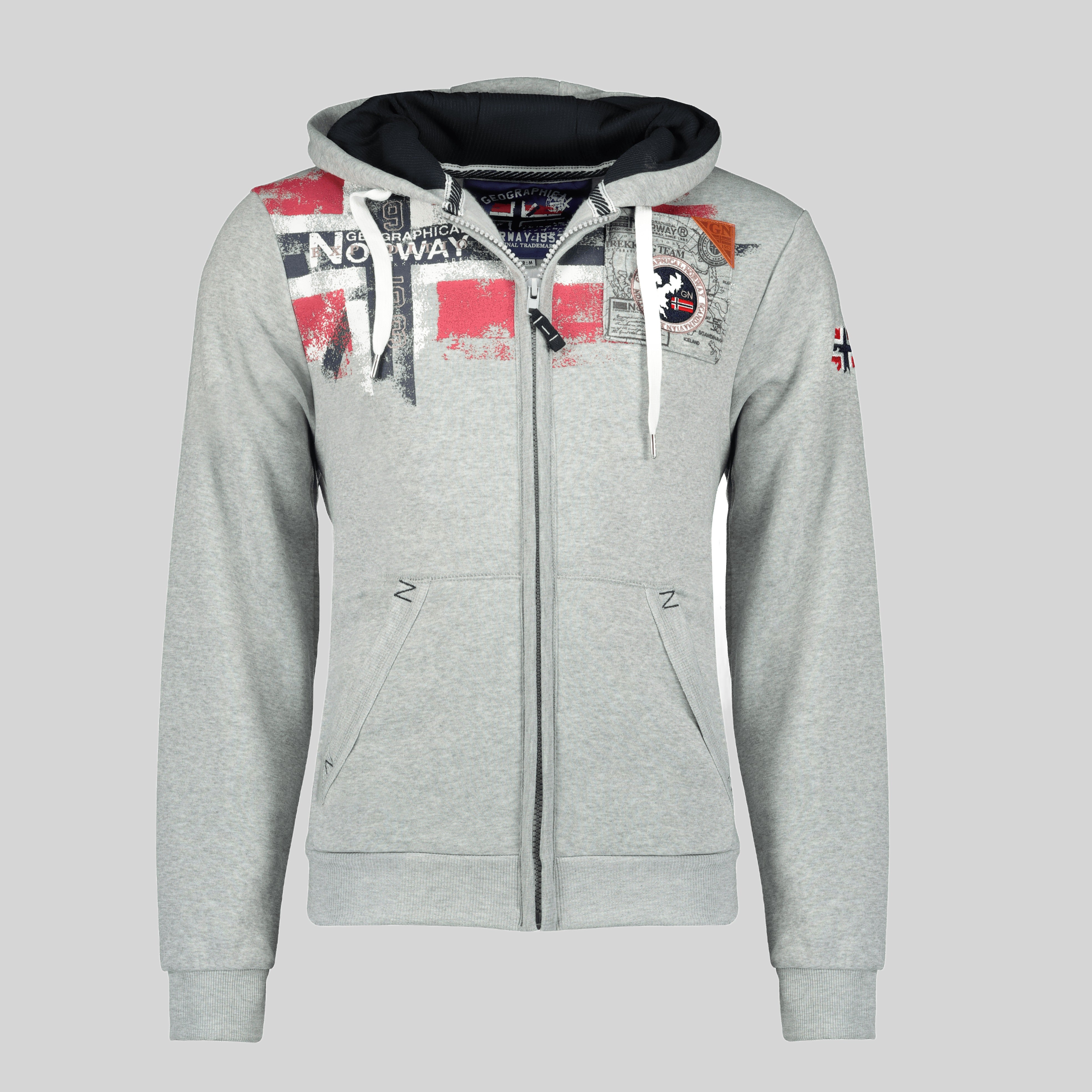 geographical-norway-fespote-zip-hoodie-herren-dunkelgrau image 5