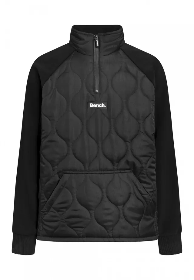 bench-balkan-herren-fleece-troyer-black-stepp-langarm image 1