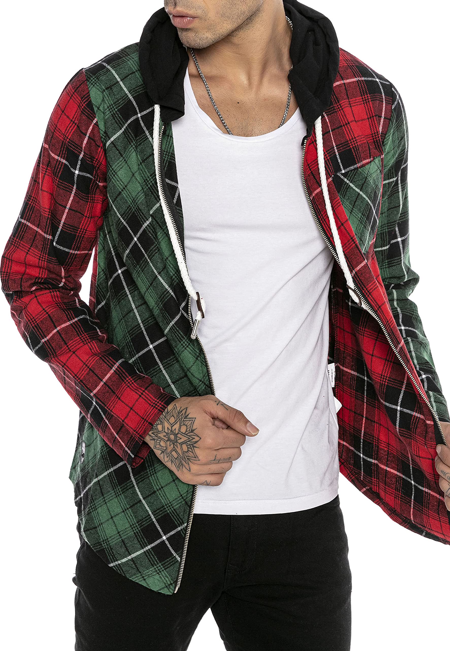 redbridge-hemden-m2176-holzf-ller-sweatjacke-kapuzenjacke image 4