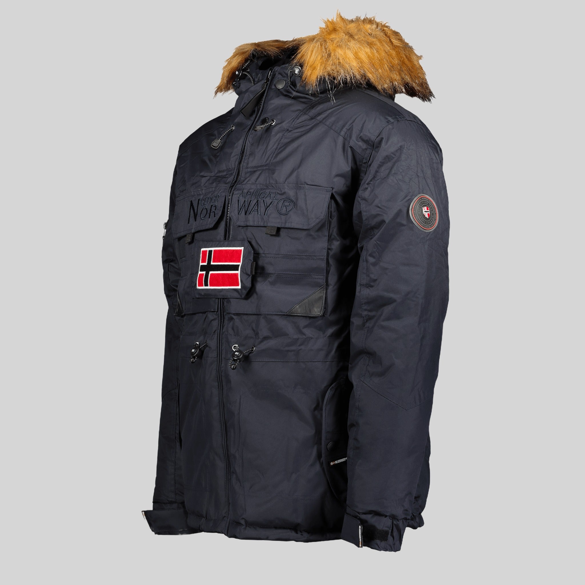 geographical-norway-bench-parka-herren-marine-fellkapuze image 3