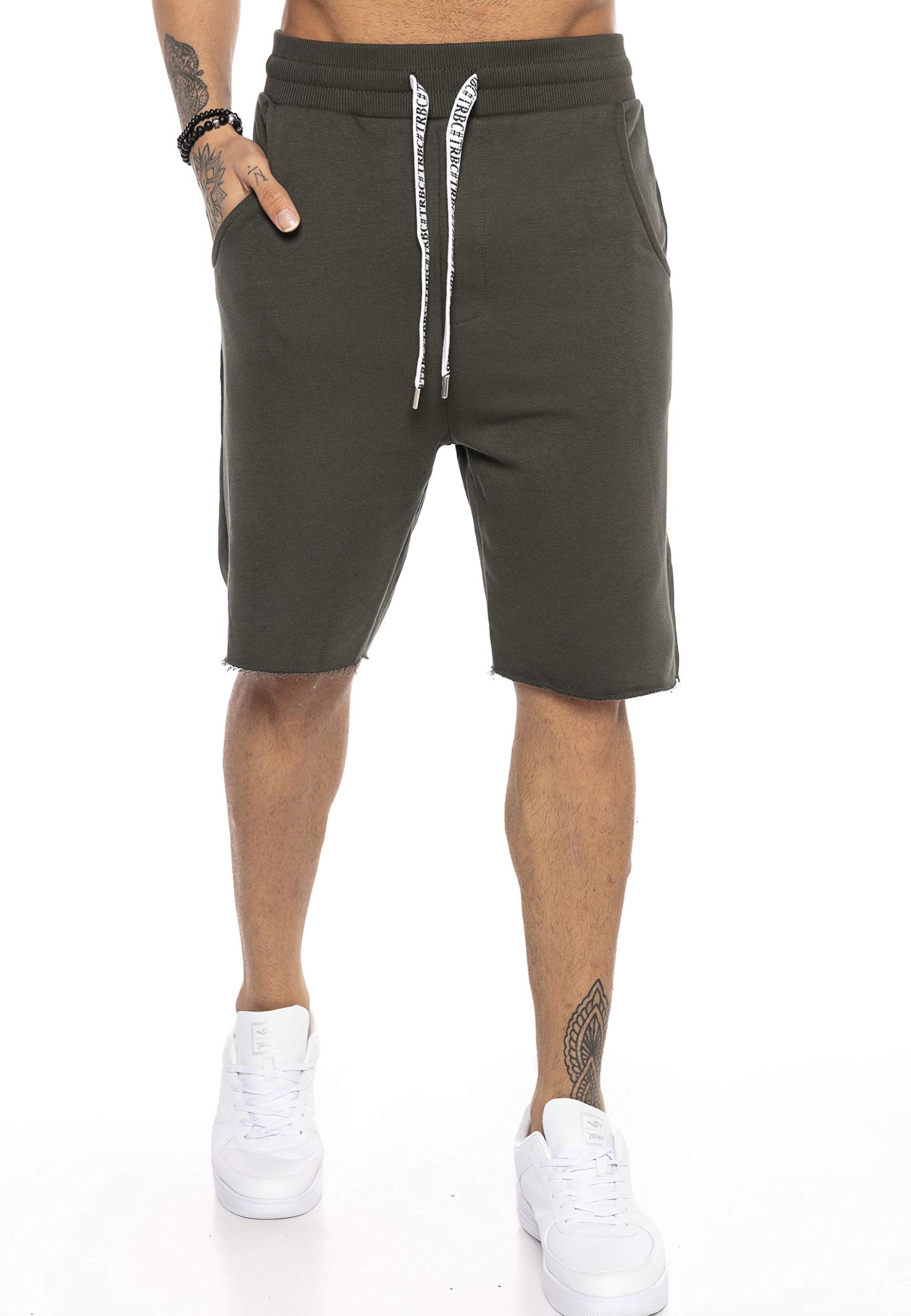 redbridge-shorts-joggingshort-herren-schwarz-baumwolle image 8
