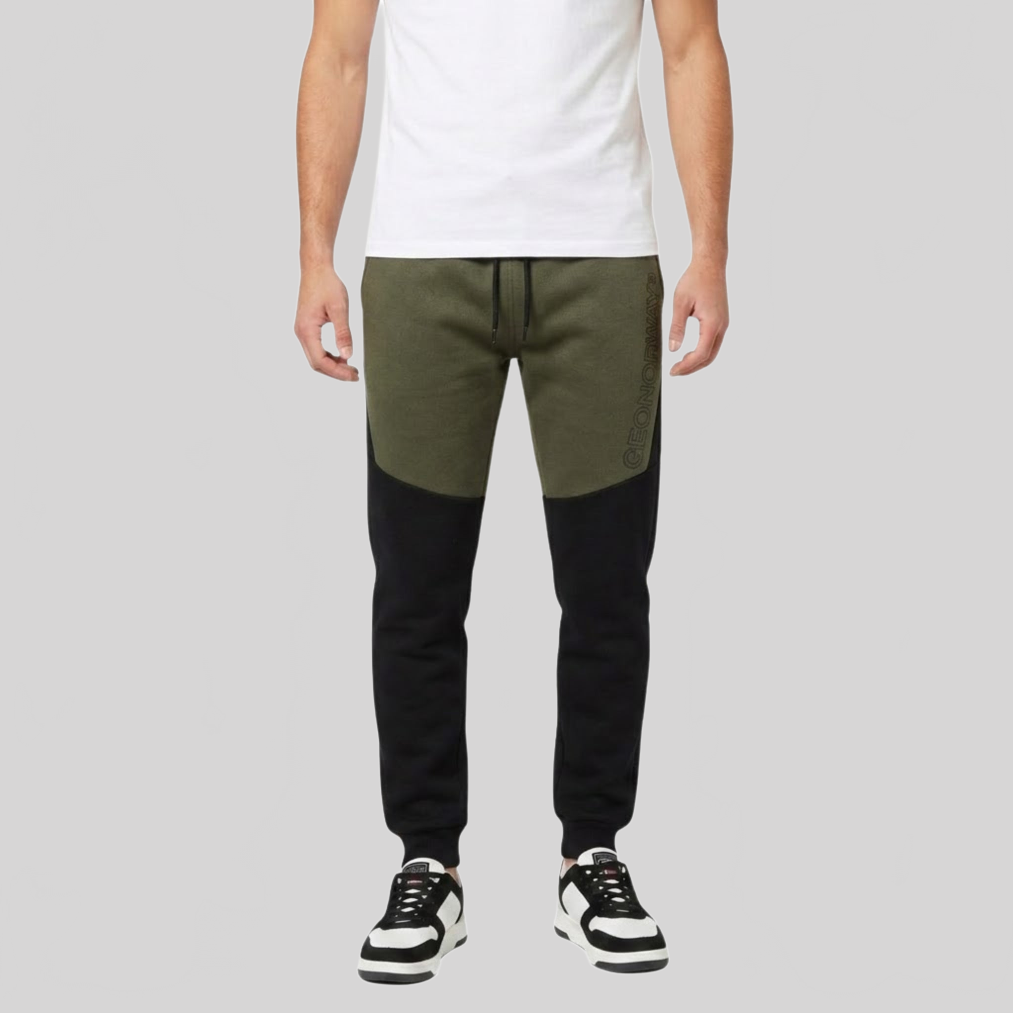 geographical-norway-moriarty-jogginghose-herren-schwarz-bicolor image 7