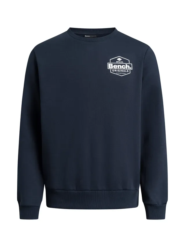 bench-tazen-sweatshirt-herren-navy-backprint image 1