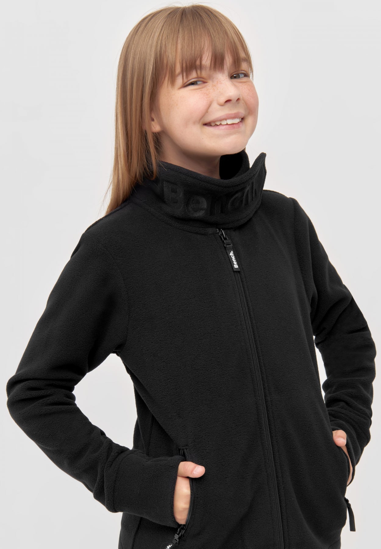 bench-funnel-m-dchen-fleecejacke-fleece-schwarz image 4