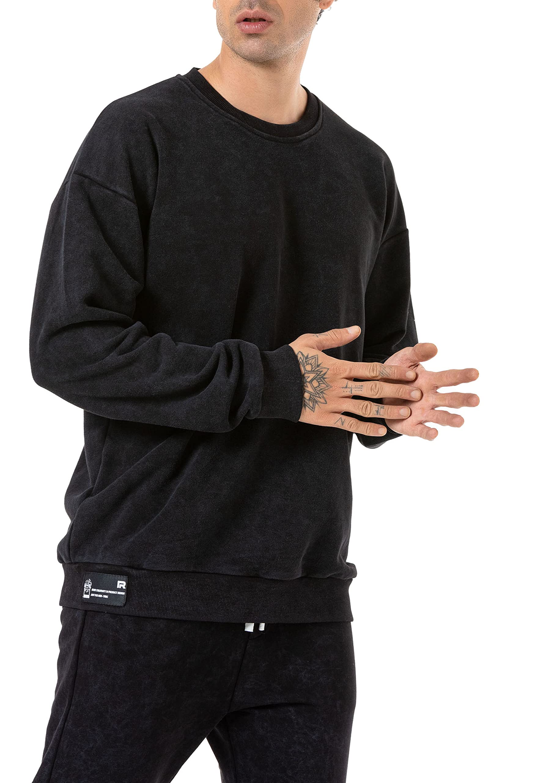 redbridge-batik-sweatshirt-herren-pullover-rundhals image 3