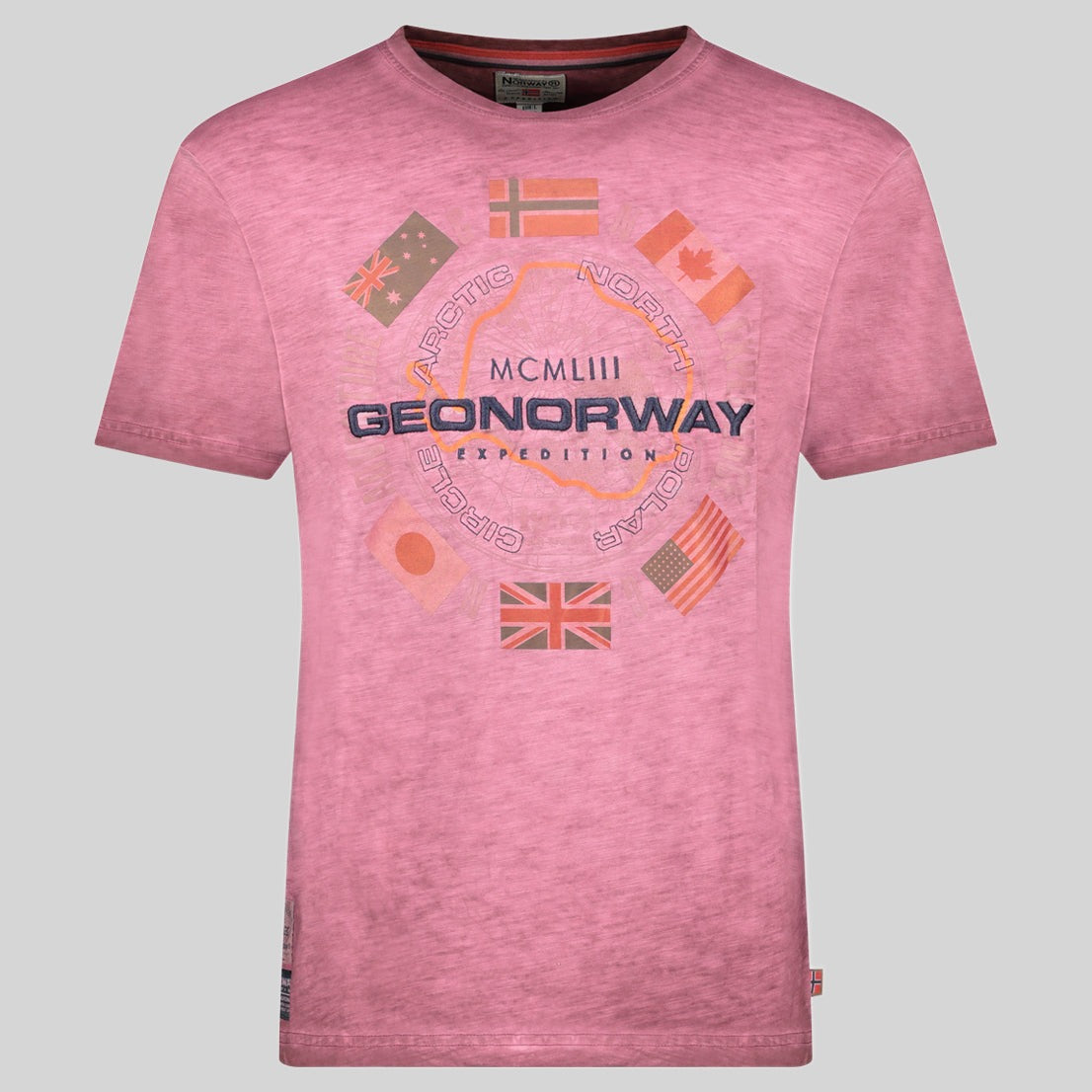 geographical-norway-jirkel-herren-t-shirt-baumwolle-marine image 5
