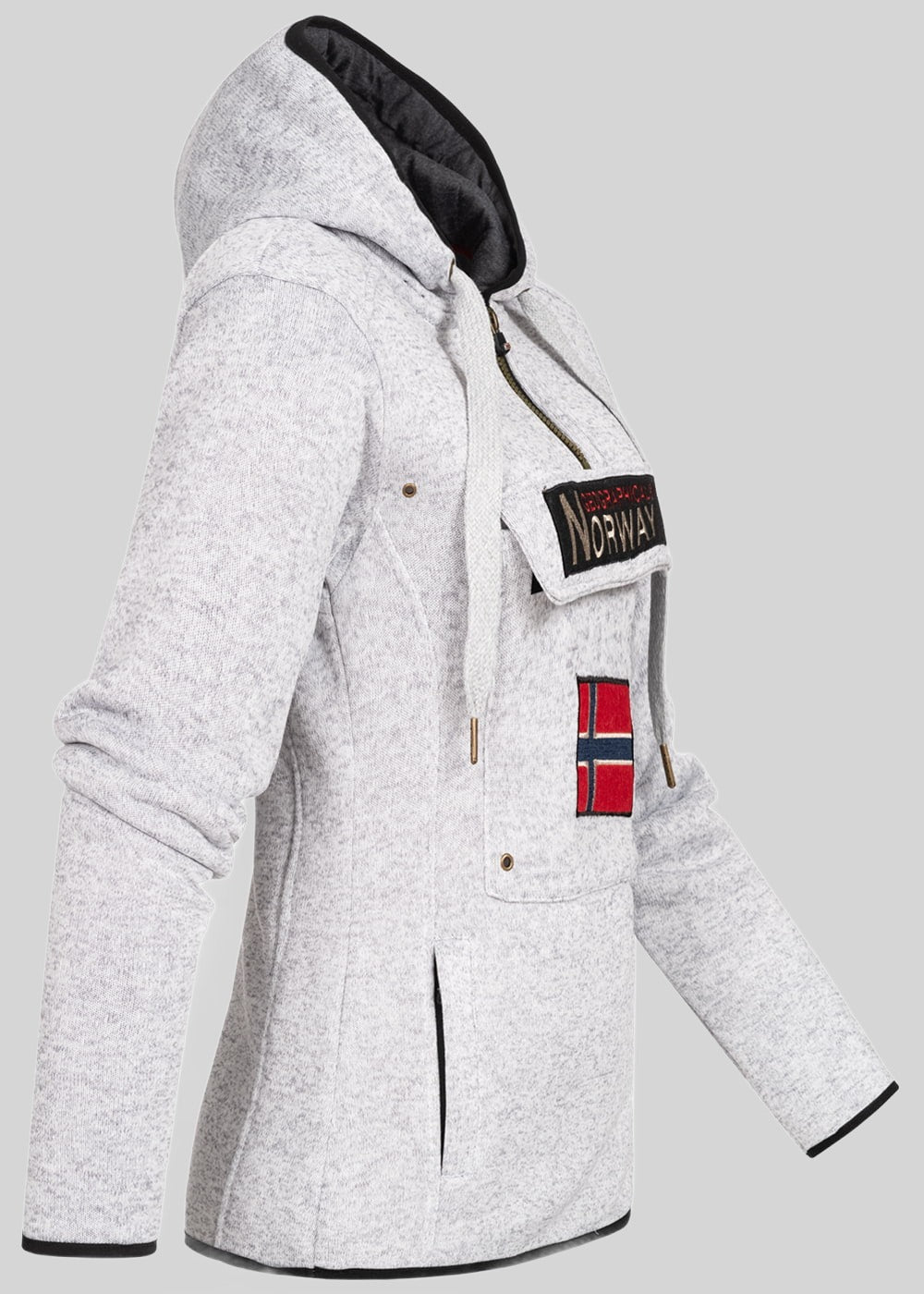 geographical-norway-upclassica-sweatshirt-damen-marine-stickerei image 6