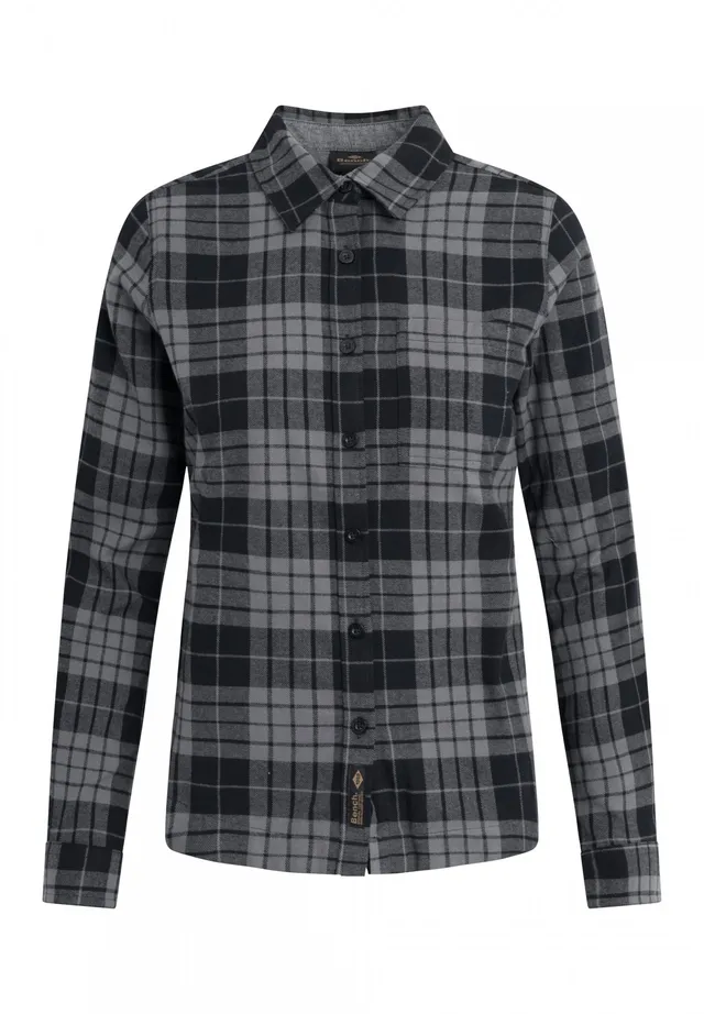 bench-carlowly-flanellbluse-damen-black-baumwolle image 1