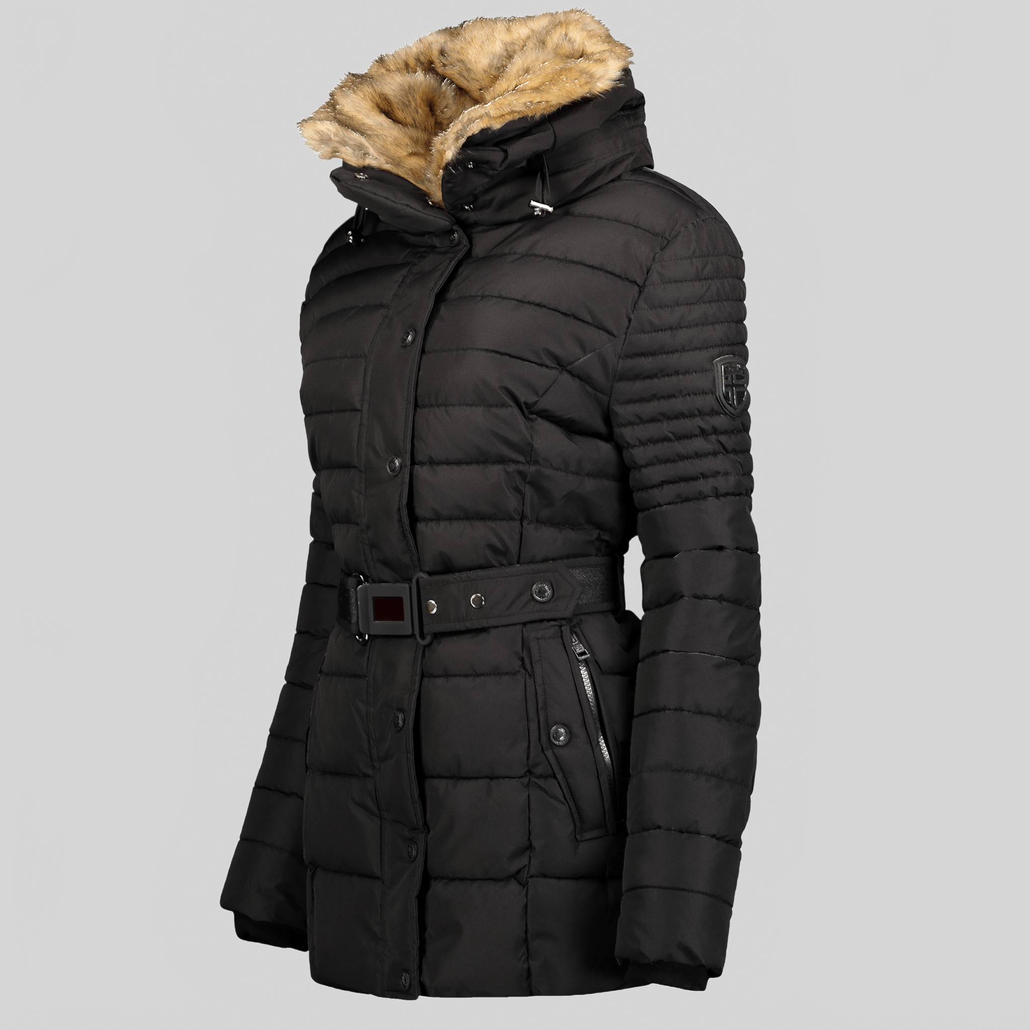 geographical-norway-bellena-damen-parka-winter-schwarz image 4