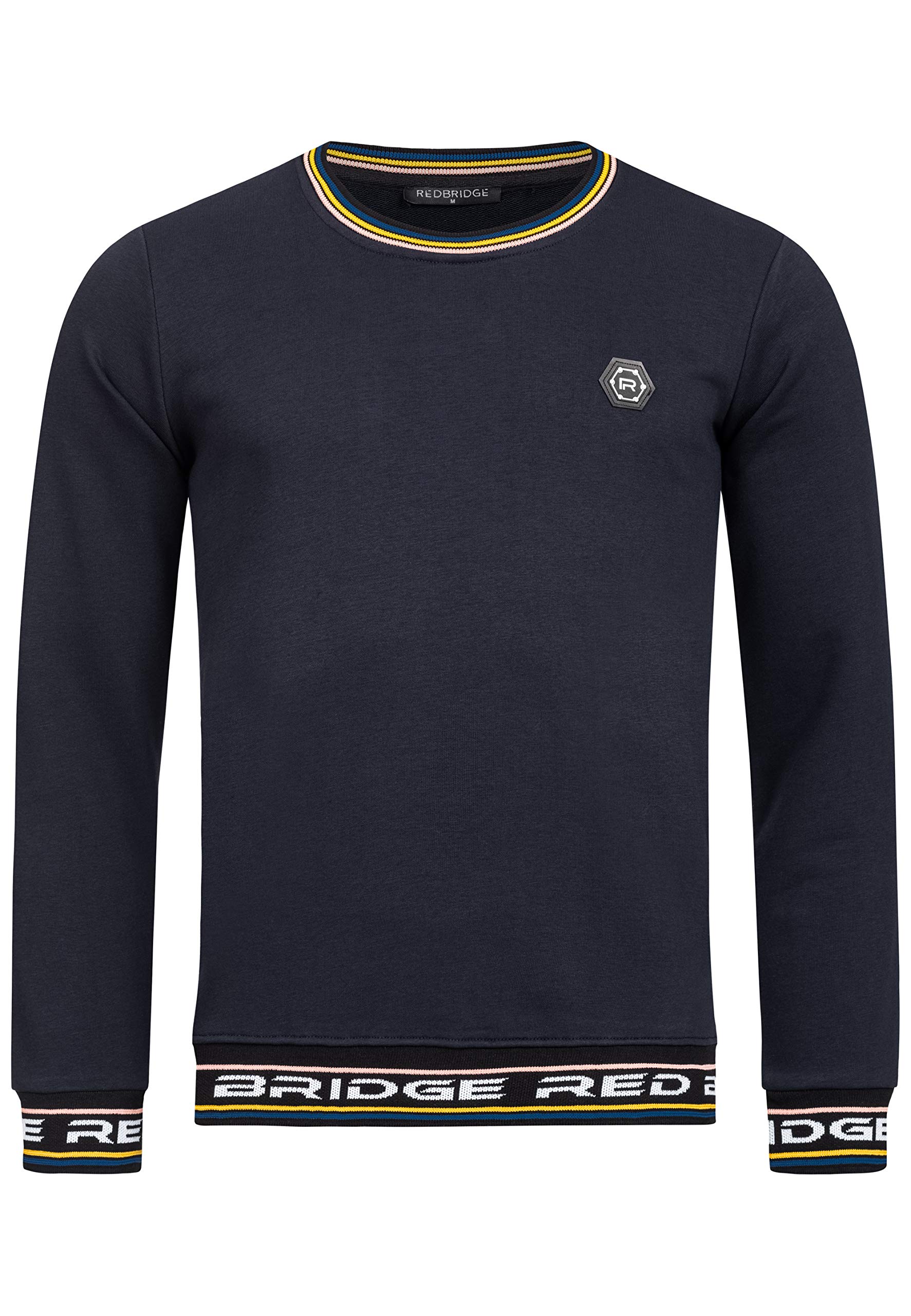 redbridge-colored-stripes-sweater-pullover-navy-s image 3