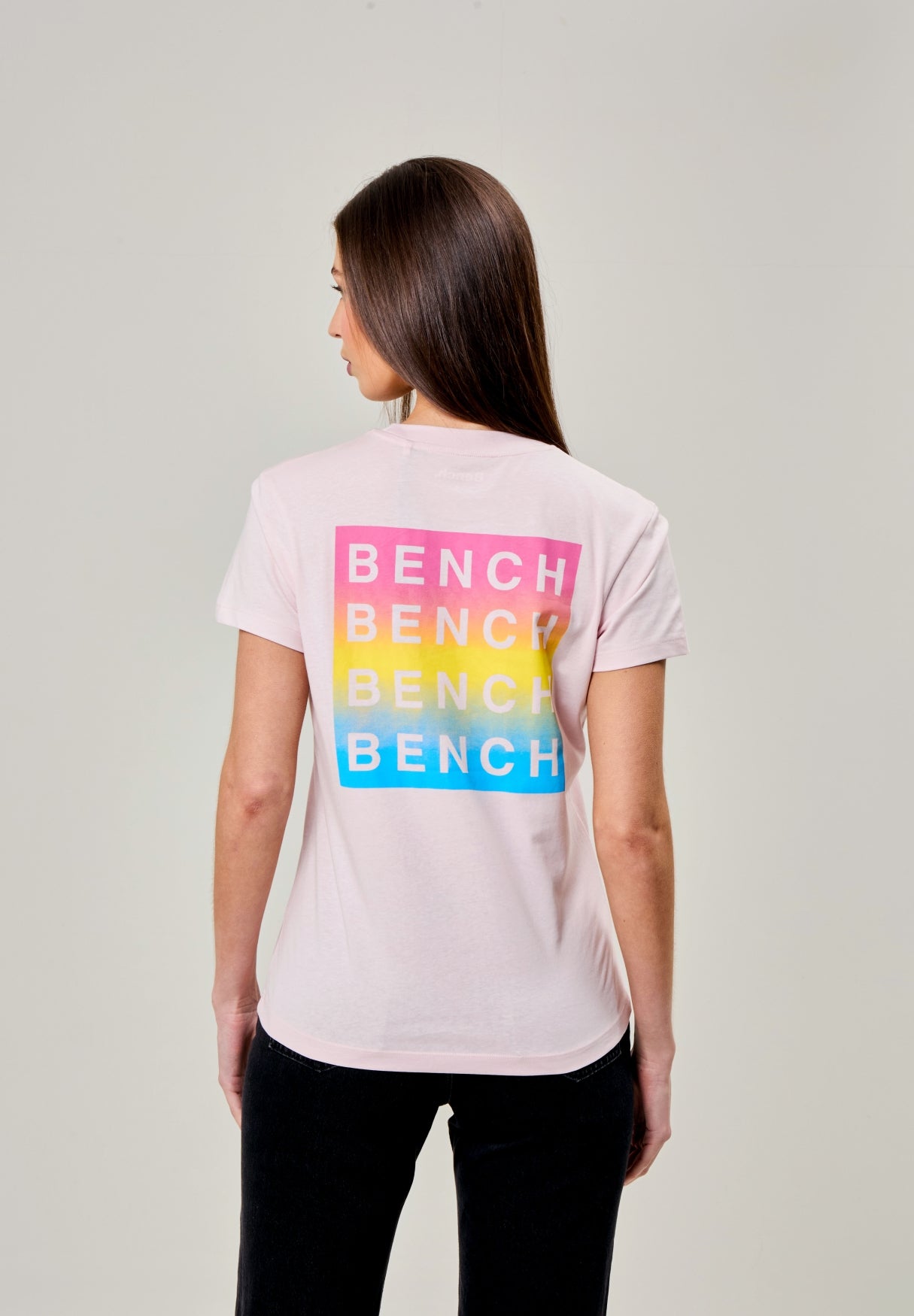bench-reion-damen-t-shirt-hellrosa-baumwolle image 3