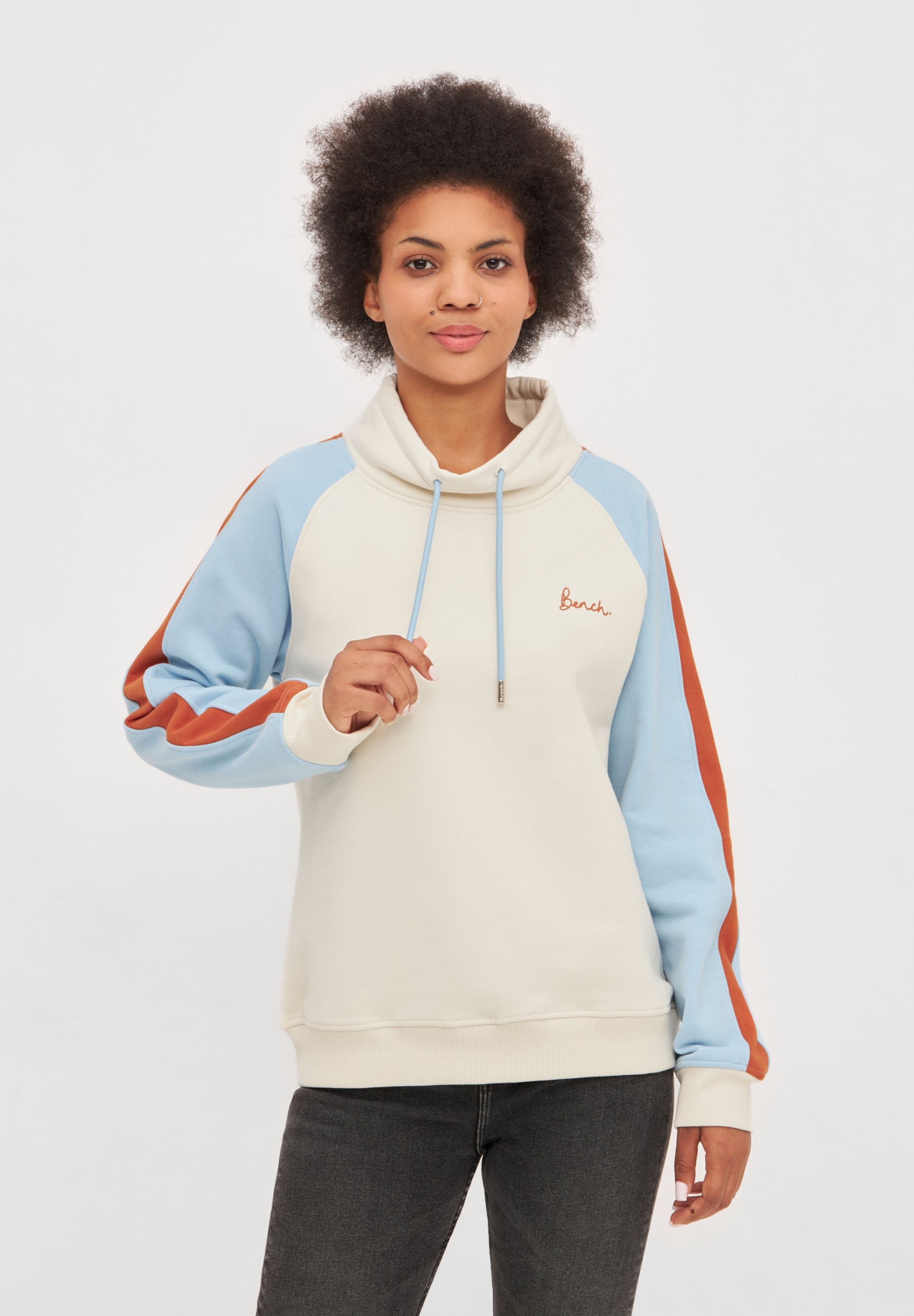 bench-inari-damen-sweatshirt-multicolor-regular-fit-kordelzug image 2