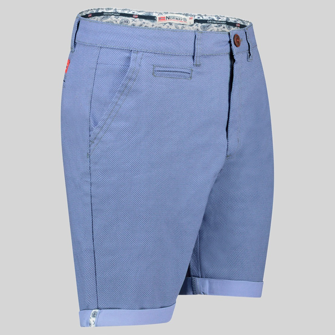 geographical-norway-pacome-herren-bermuda-shorts-blau-baumwolle image 5