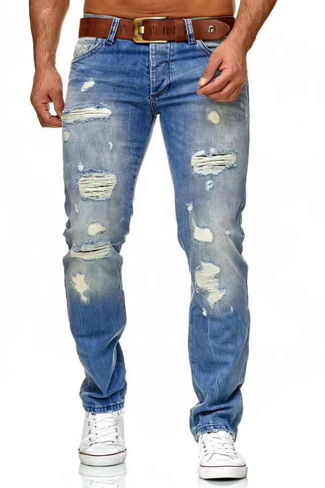 redbridge-jeans-rb-157-regular-fit-used-look-blau-36w-34l image 1