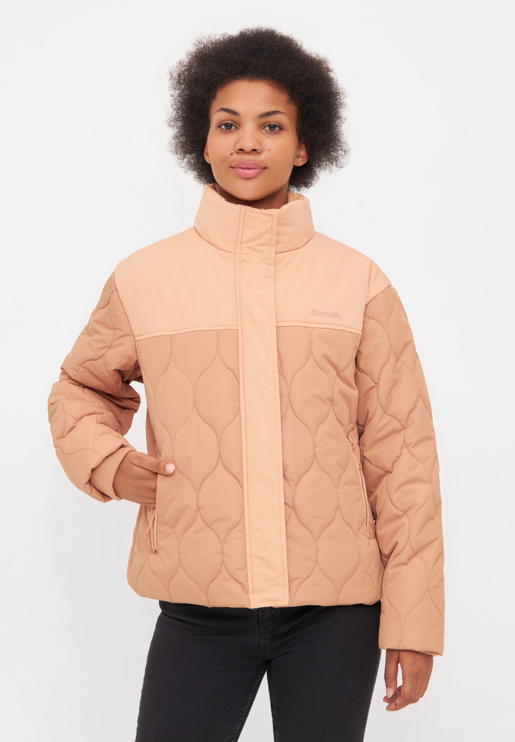 bench-jorgia-puffer-jacke-damen-black-leicht-polyester image 6