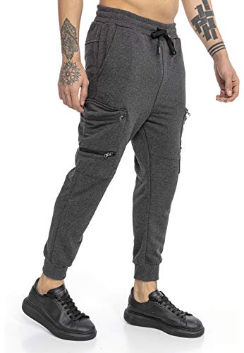redbridge-double-zipper-jogginghose-herren-cargo-sweatpants image 7