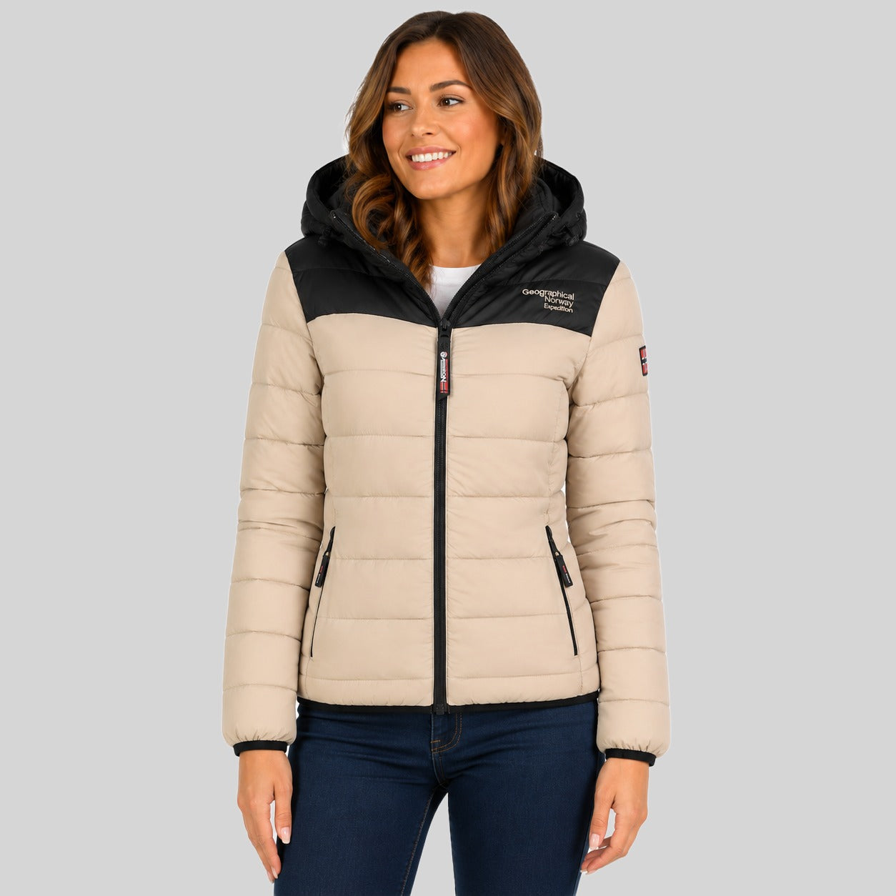 geographical-norway-atikoclerc-lady-hood-steppjacke-damen-f-r-die-bergangszeit image 1