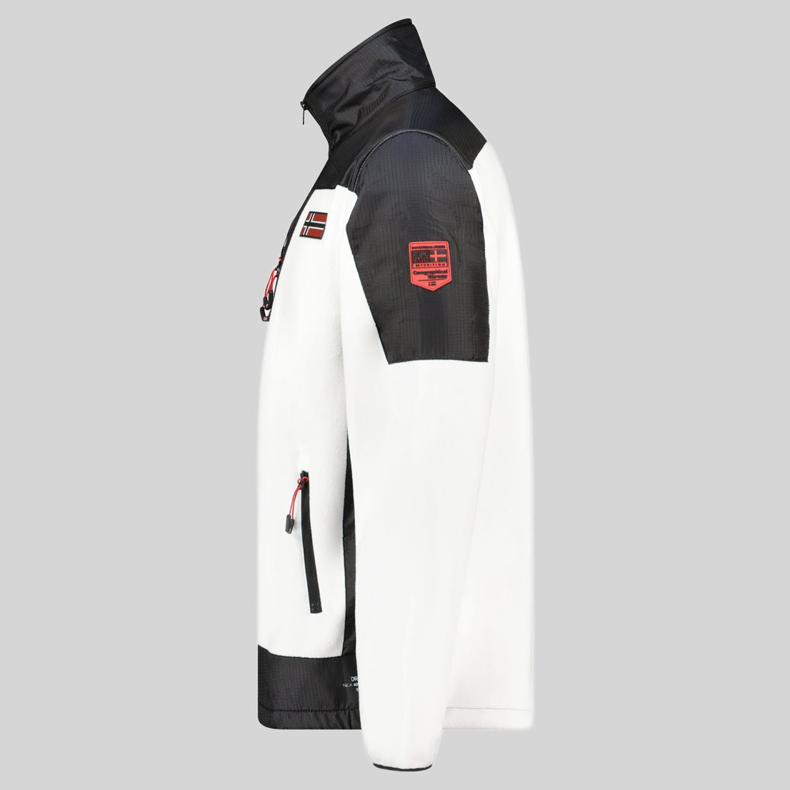 geographical-norway-tulene-fleecejacke-herren-kaki-warm image 5