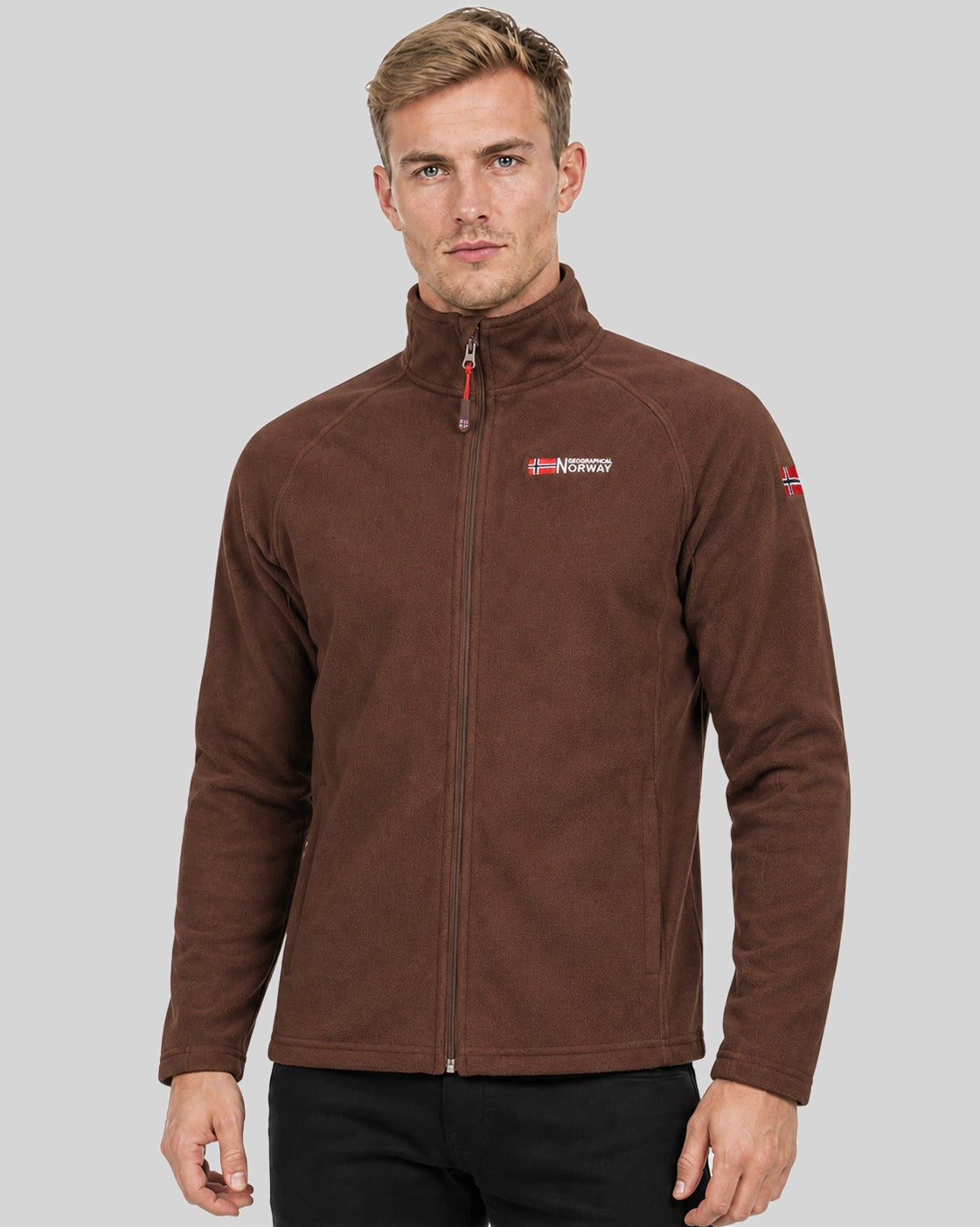 geographical-norway-tug-fz-herren-micro-polaire-fleece-jacke-marine-s image 5