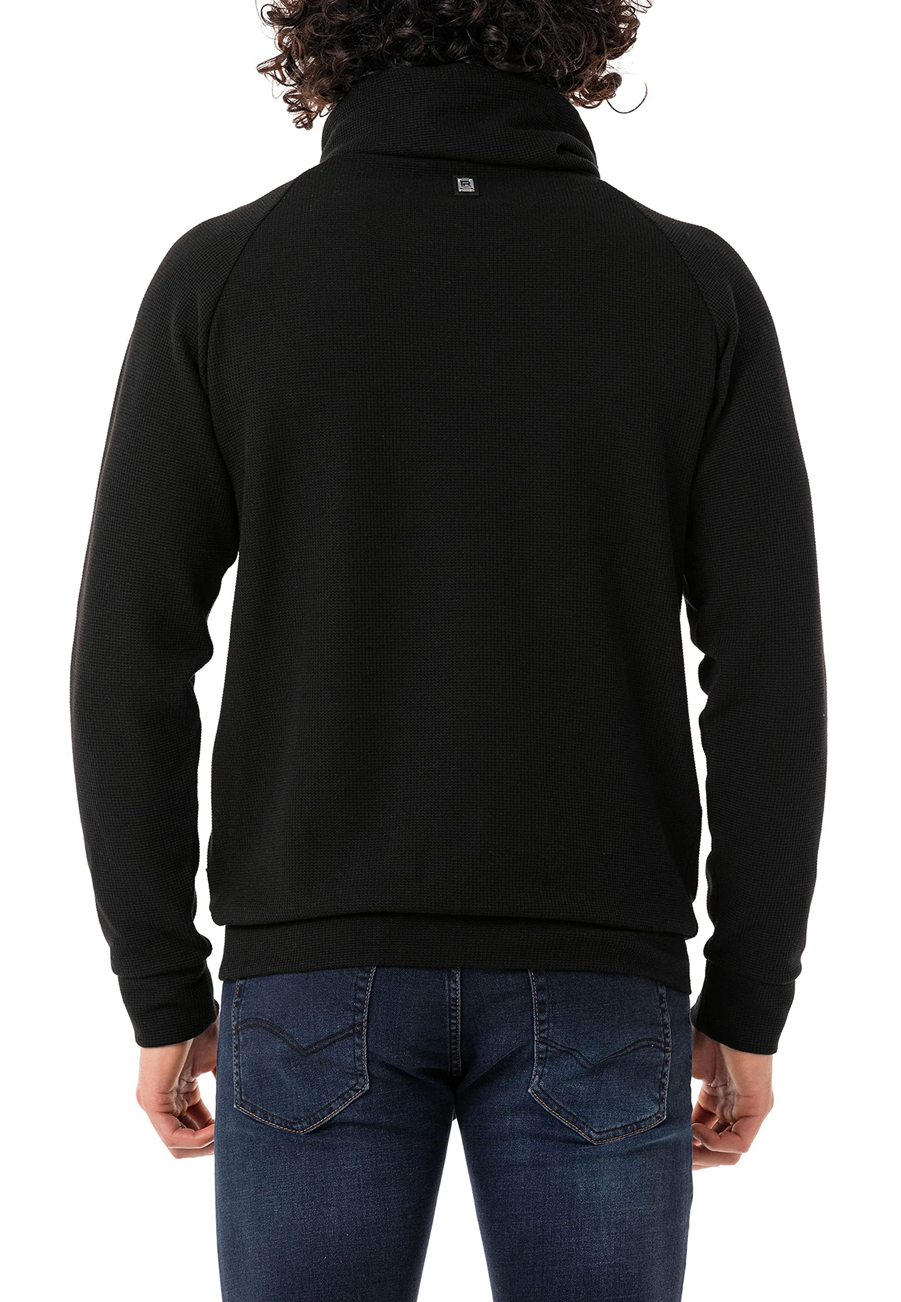redbridge-m2218-pullover-schalkragen-herren-schwarz image 4