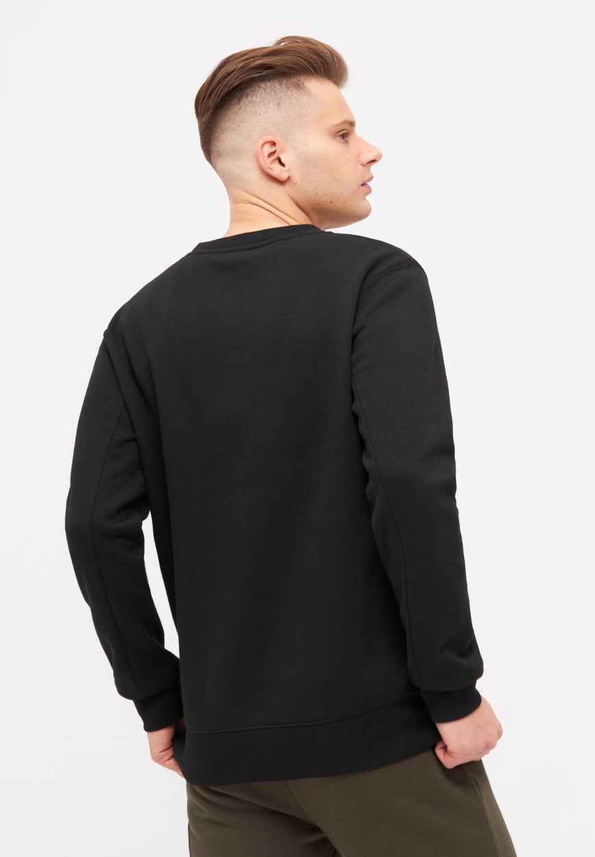 bench-lalond-sweatshirt-herren-schwarz-logo-baumwolle image 3